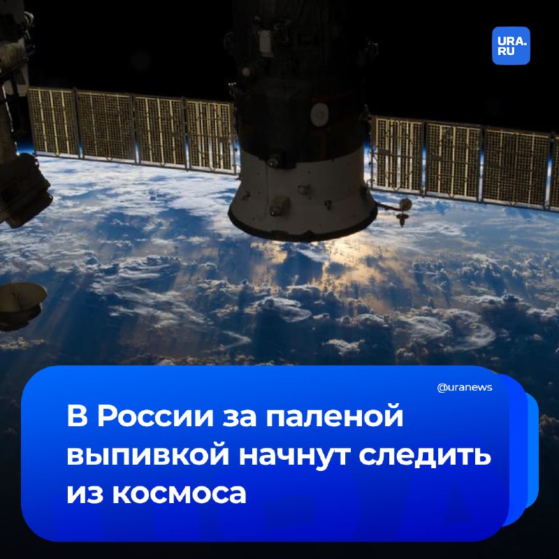 Космический контроль за незаконным производством алкоголя