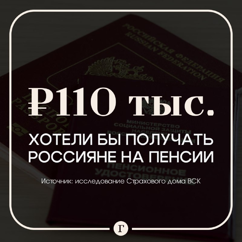 Оптимальный размер пенсии для россиян