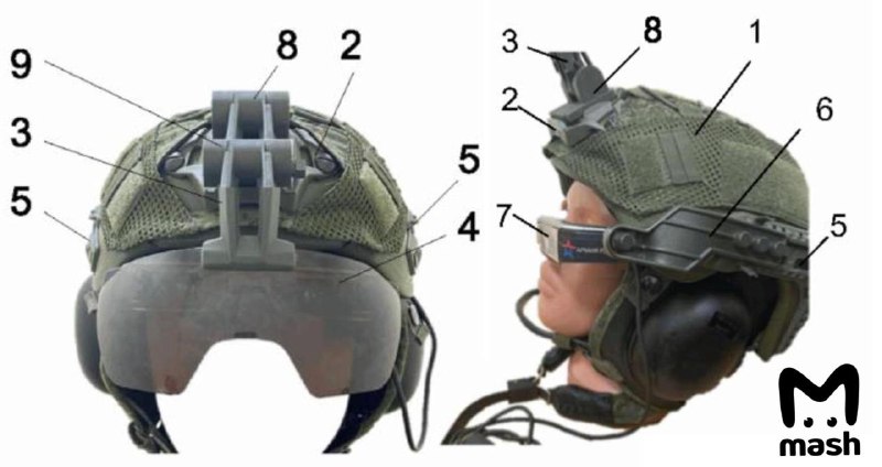 Российские учёные разработали шлем ‘солдата будущего’