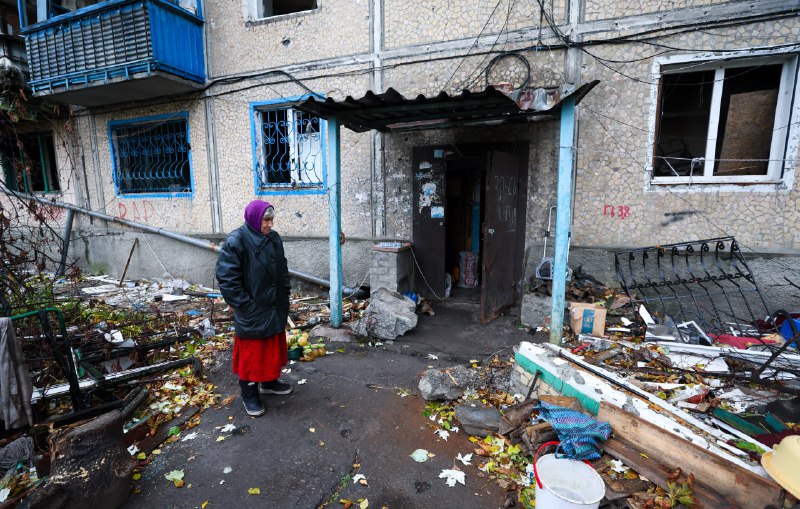 Ужасы войны: пенсионеры заперты в подвалах в Донецке