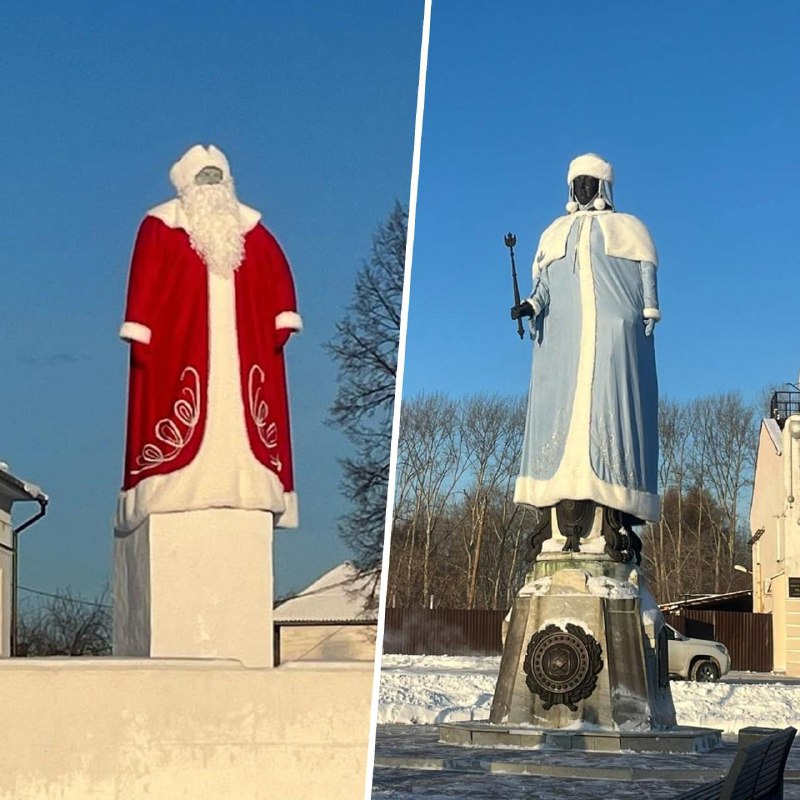 Скандальное переодевание памятников в Ирбите