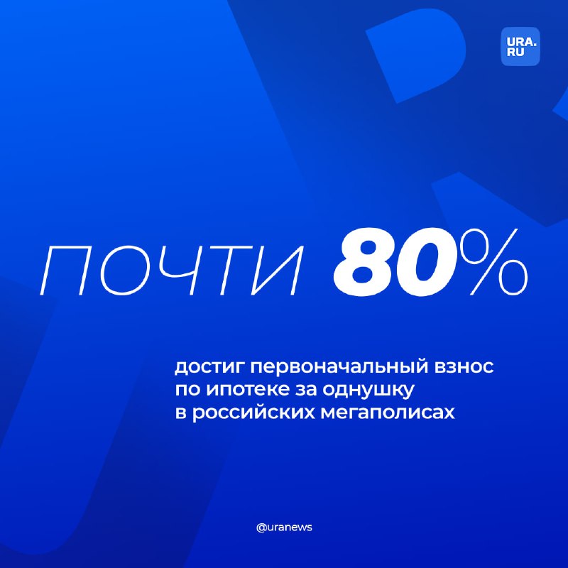 Доля первоначального взноса для ипотеки в разных городах России