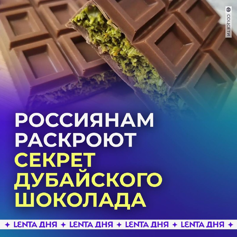 Секрет дубайского шоколада: исследование Роскачества