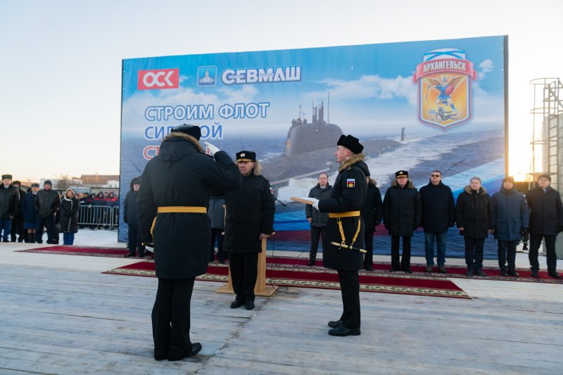 Военно-морской флот пополнился новым атомным подводным крейсером