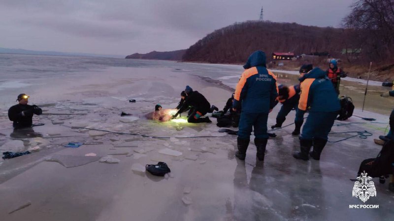 Трагическая гибель супругов под ледом в Приморье